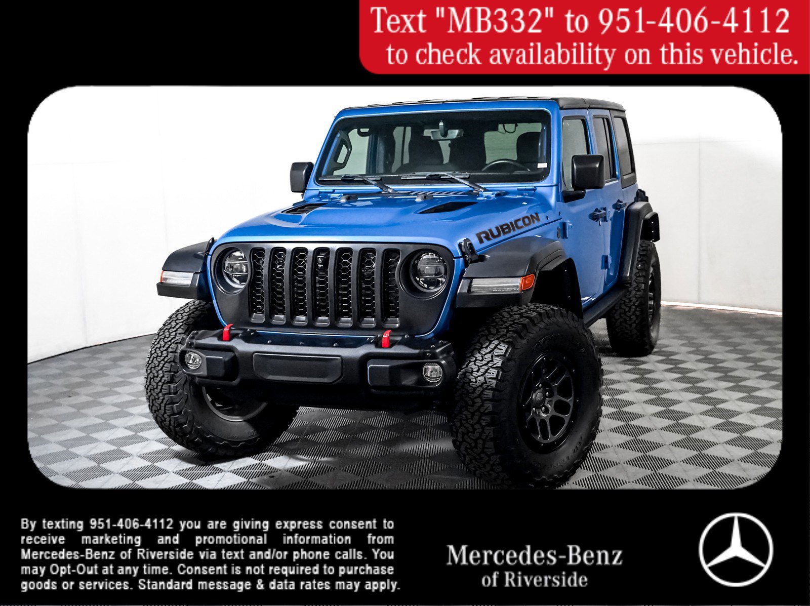Used 2023 Jeep Wrangler Unlimited Rubicon w/ Xtreme 35 Tire Package AWD/4WD image 1