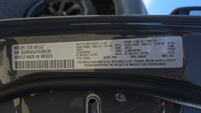 New 2026 RAM 3500 Big Horn AWD/4WD image 46