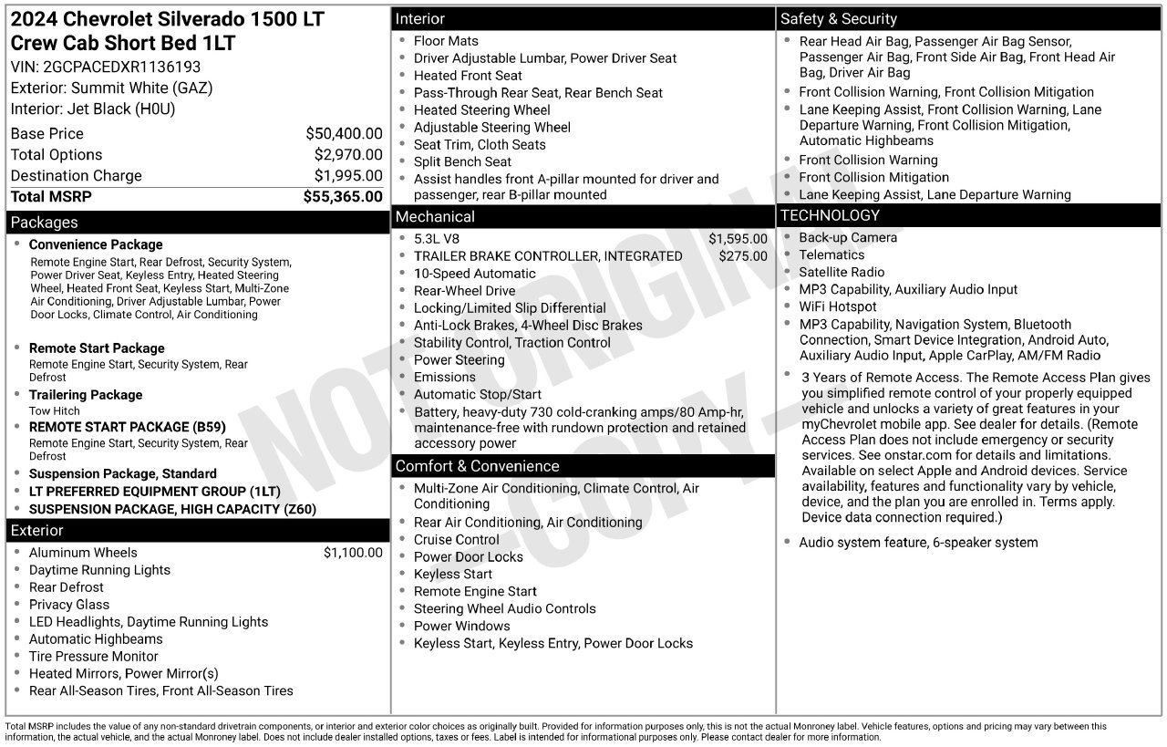 Used 2024 Chevrolet Silverado 1500 LT RWD image 5