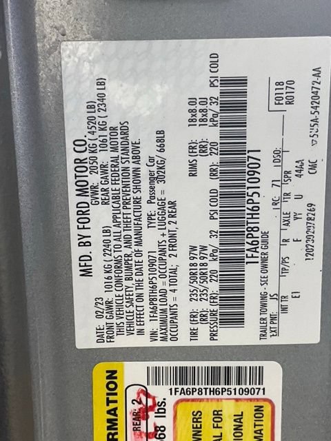 Used 2023 Ford Mustang Premium RWD image 23