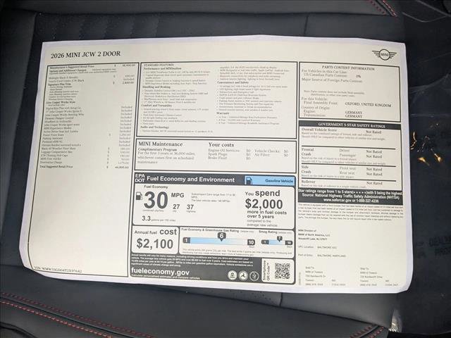 New 2026 MINI Cooper John Cooper Works image 19