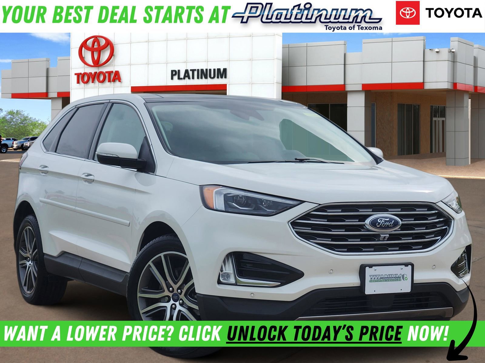 Used 2022 Ford Edge Titanium w/ Equipment Group 301A AWD/4WD image 1