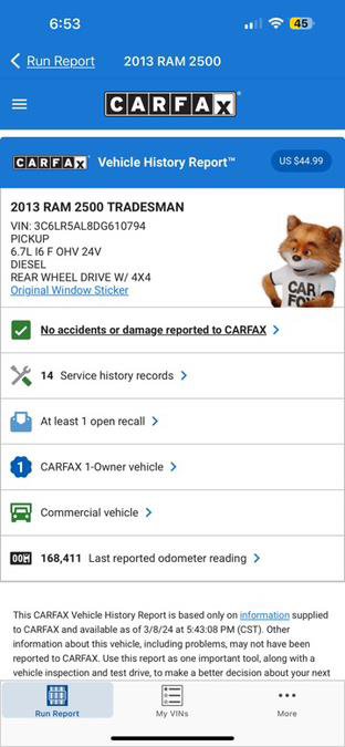 Used 2013 RAM 2500 Tradesman w/ PWR & Remote Entry Group AWD/4WD image 36