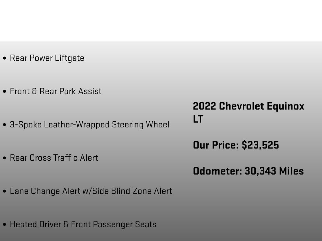 Used 2022 Chevrolet Equinox LT image 24