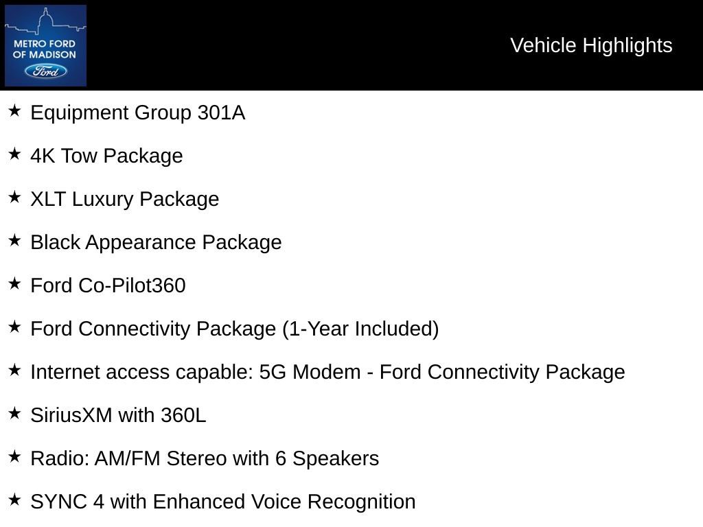 New 2026 Ford Maverick XLT w/ Equipment Group 301A image 4