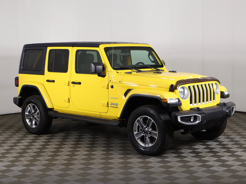 Used 2021 Jeep Wrangler Unlimited Sahara w/ Dual Top Group AWD/4WD image 48