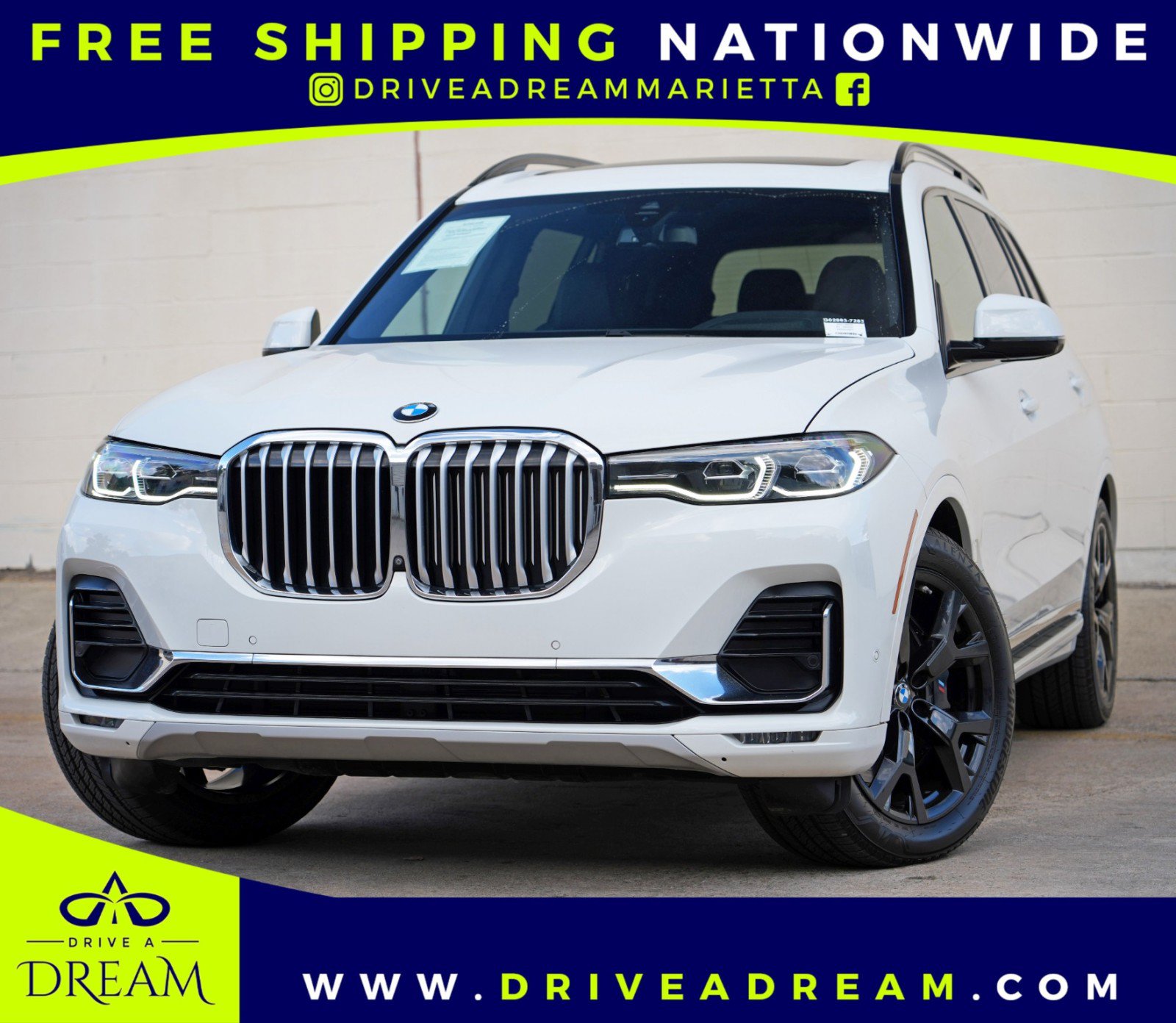 Used 2021 BMW X7 xDrive40i w/ Premium Package