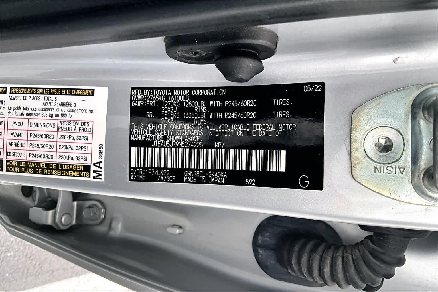 Used 2022 Toyota 4Runner TRD Sport RWD image 34