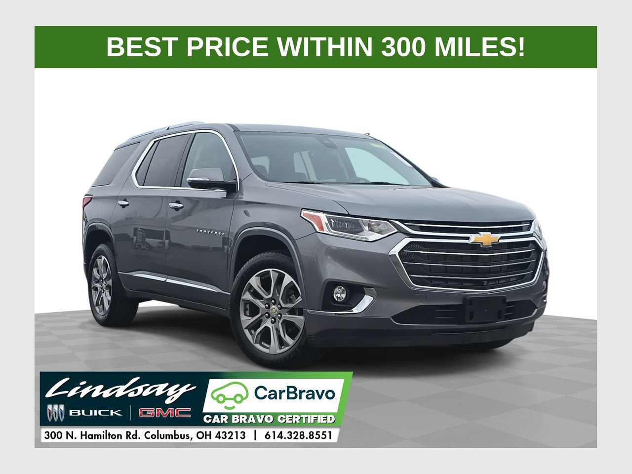 Certified 2020 Chevrolet Traverse Premier