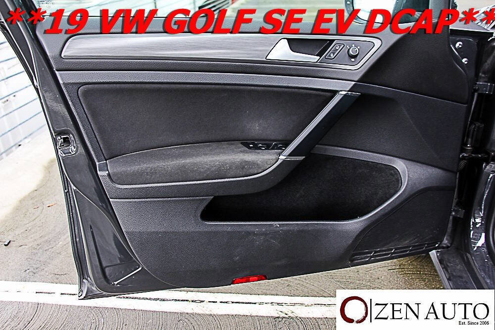 Used 2019 Volkswagen e-Golf SE w/ Driver Assistance Package image 38