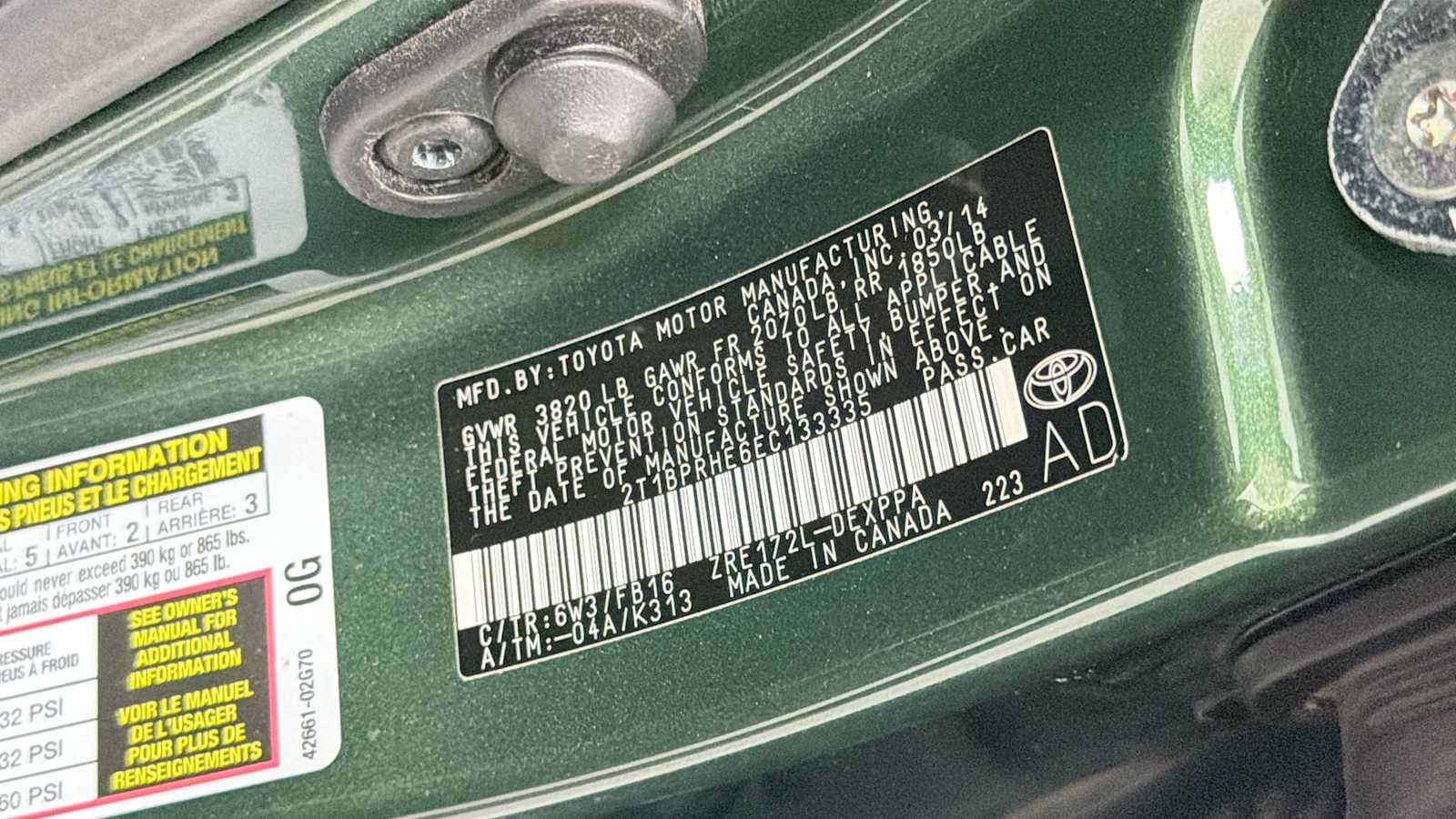 Used 2014 Toyota Corolla LE FWD image 11