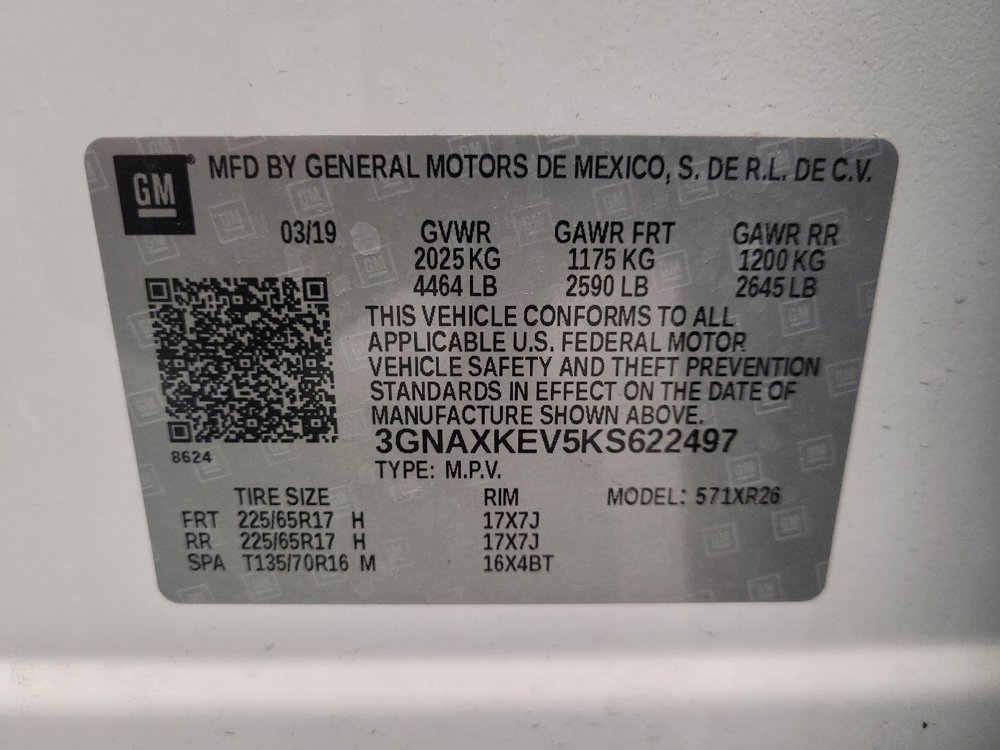 Used 2019 Chevrolet Equinox LT image 33