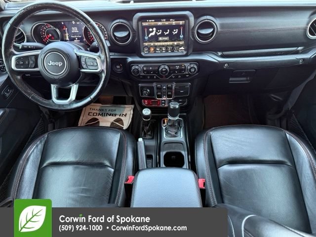 Used 2020 Jeep Gladiator Rubicon w/ Advanced Safety Group AWD/4WD image 14