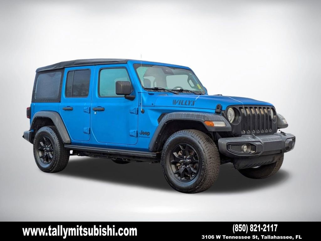 Used 2023 Jeep Wrangler Willys AWD/4WD image 1