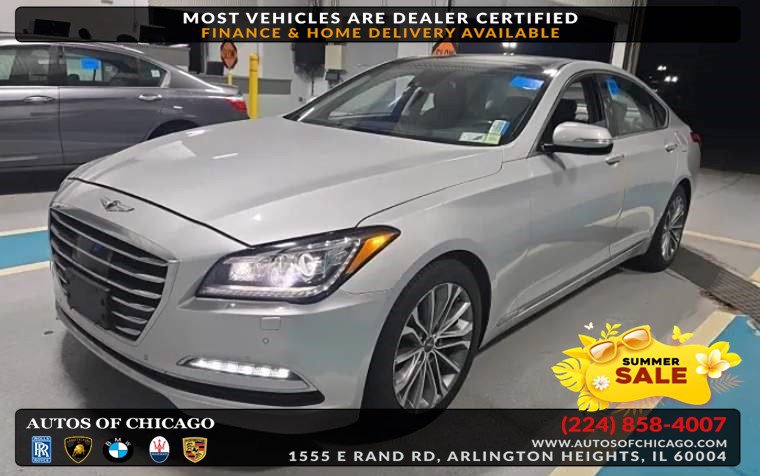 Used 2017 Genesis G80 3.8 w/ Option Group 03 AWD/4WD image 1