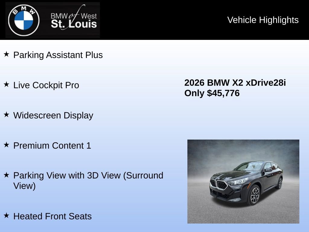 Used 2026 BMW X2 xDrive28i image 24