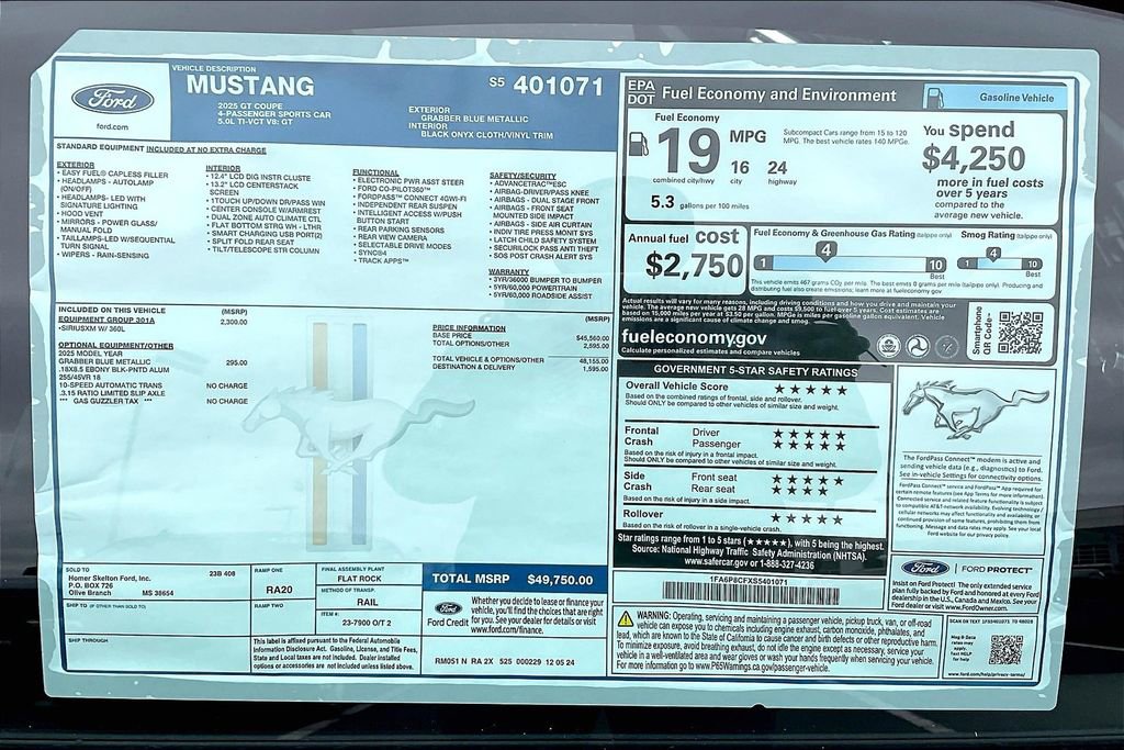 Used 2025 Ford Mustang GT image 14