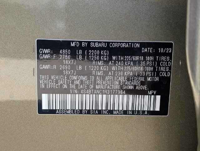 Used 2024 Subaru Outback Limited AWD/4WD image 33