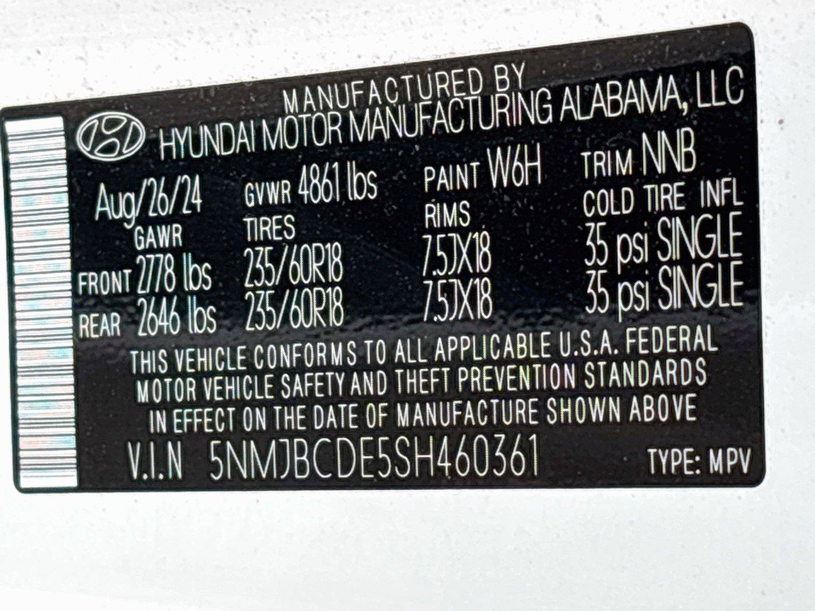 Certified 2025 Hyundai Tucson SEL AWD/4WD image 22