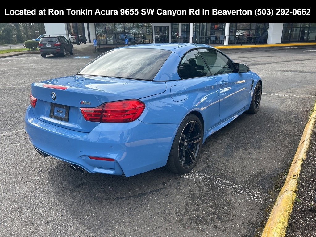 Used 2016 BMW M4 Convertible image 8