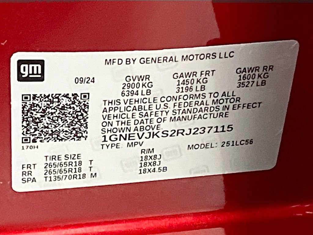 Used 2024 Chevrolet Traverse Z71 w/ Enhanced Driving Package image 34