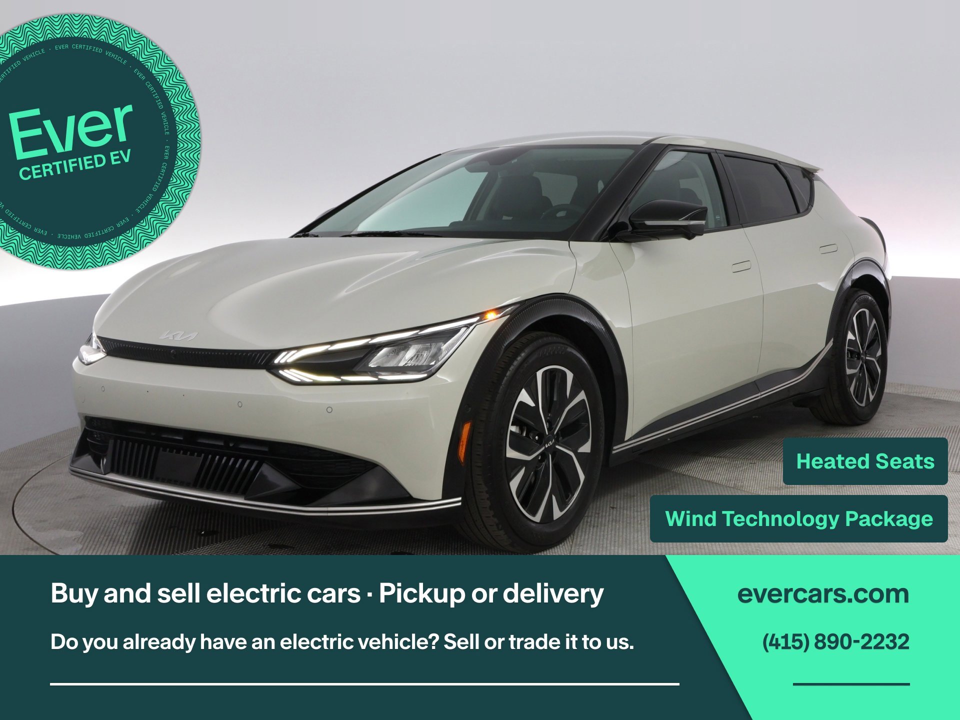 Used 2022 Kia EV6 Wind w/ Wind Technology Package