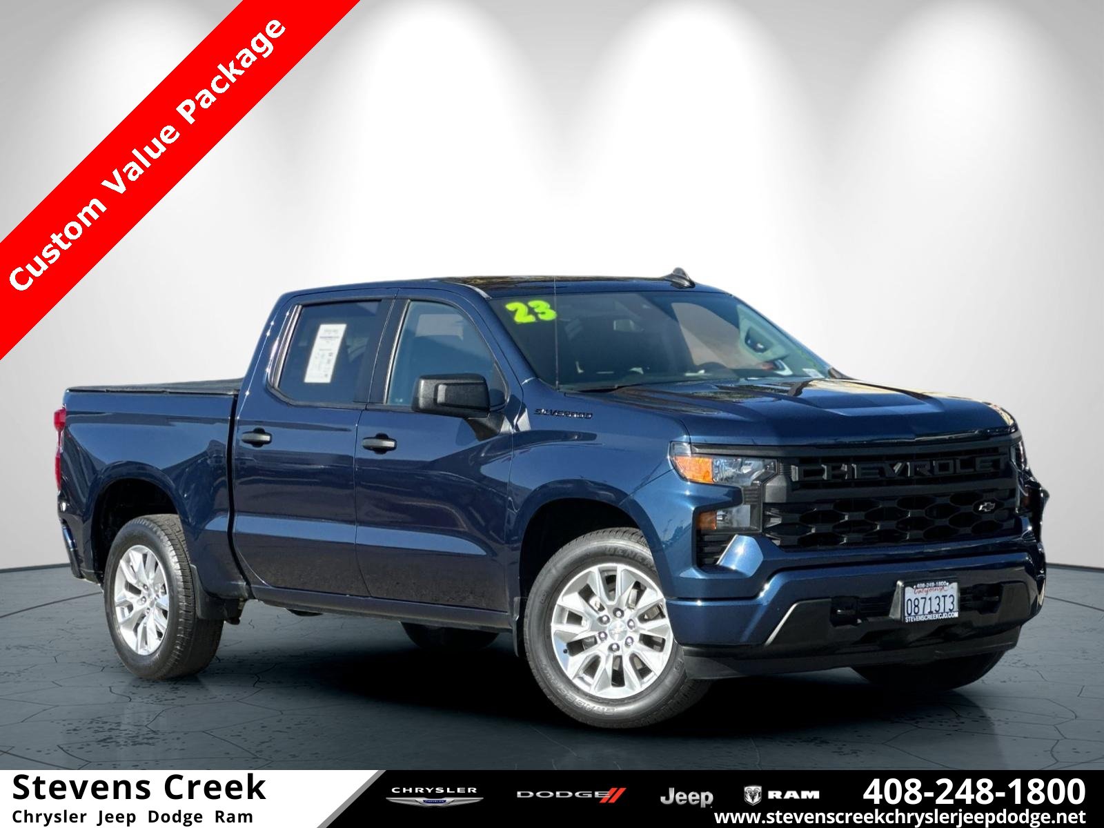 Used 2023 Chevrolet Silverado 1500 Custom w/ LPO, Dark Essentials Package