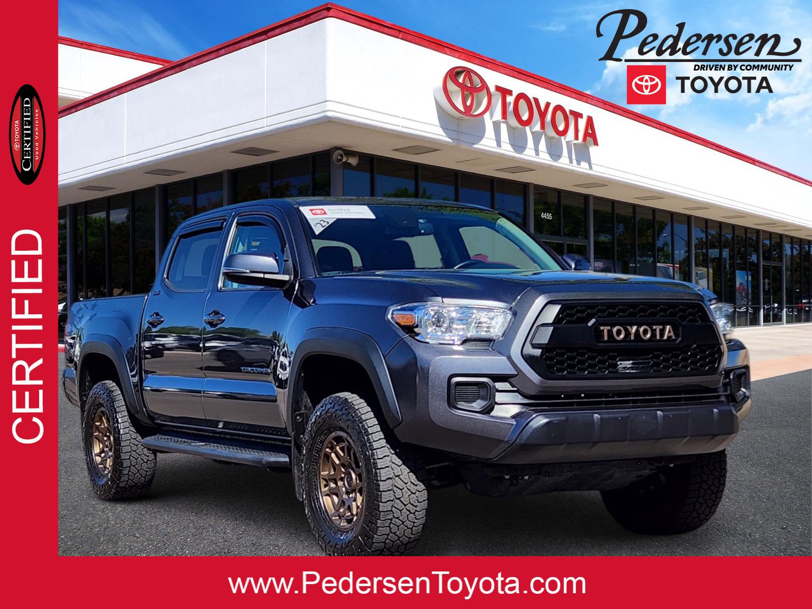 Certified 2023 Toyota Tacoma 4x4 Double Cab w/ Trail Edition image 1