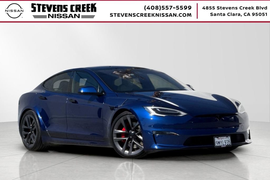 Used 2021 Tesla Model S Plaid AWD/4WD image 1
