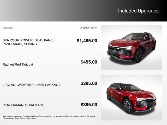 New 2026 Chevrolet Blazer EV SS w/ Performance Package AWD/4WD image 5