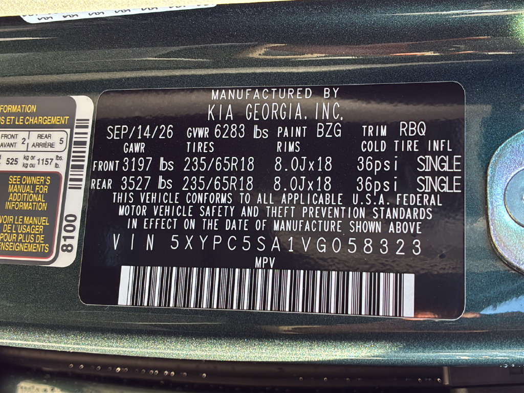 New 2027 Kia Telluride EX FWD image 30