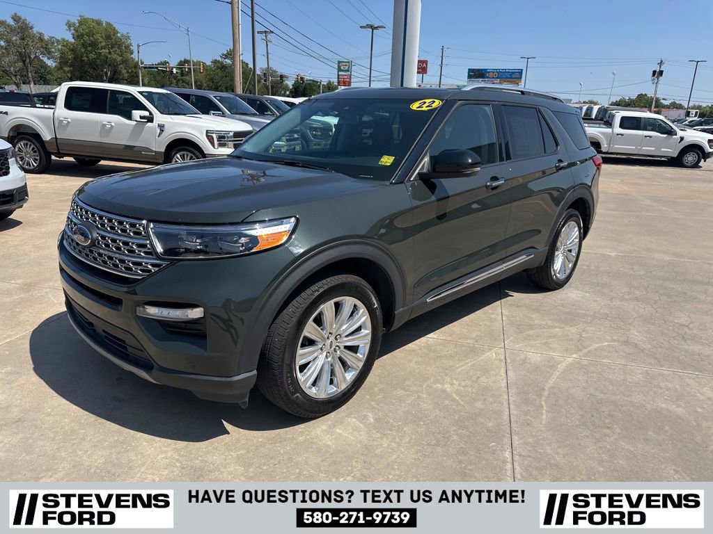 Used 2022 Ford Explorer Limited w/ Hybrid Equipment Group 310A image 14