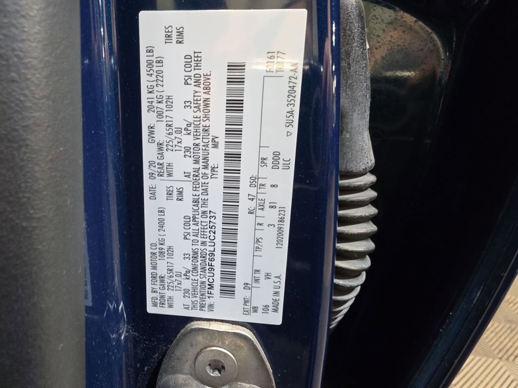 Used 2020 Ford Escape S AWD/4WD image 25