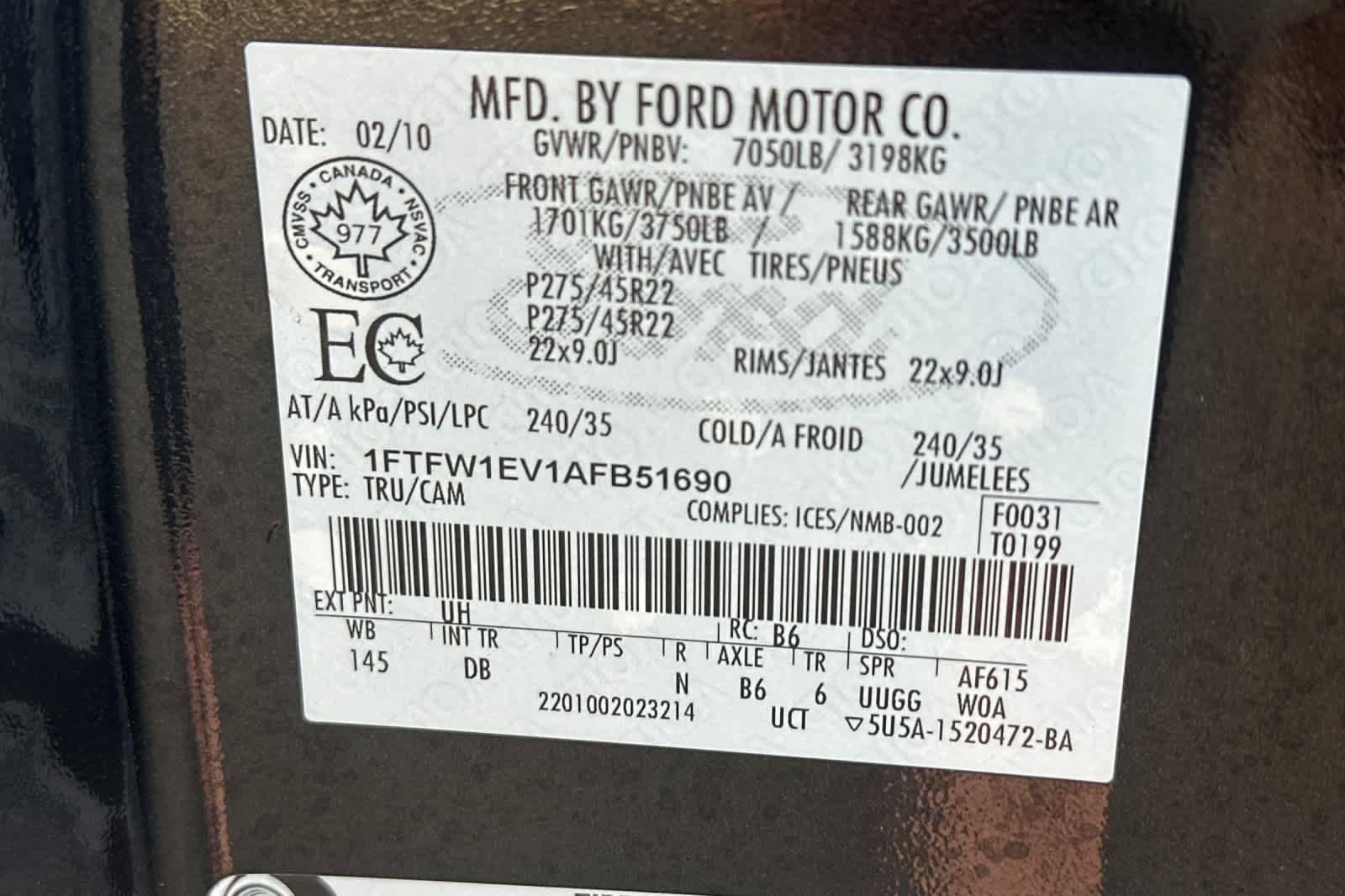 Used 2010 Ford F150 Harley-Davidson AWD/4WD image 26