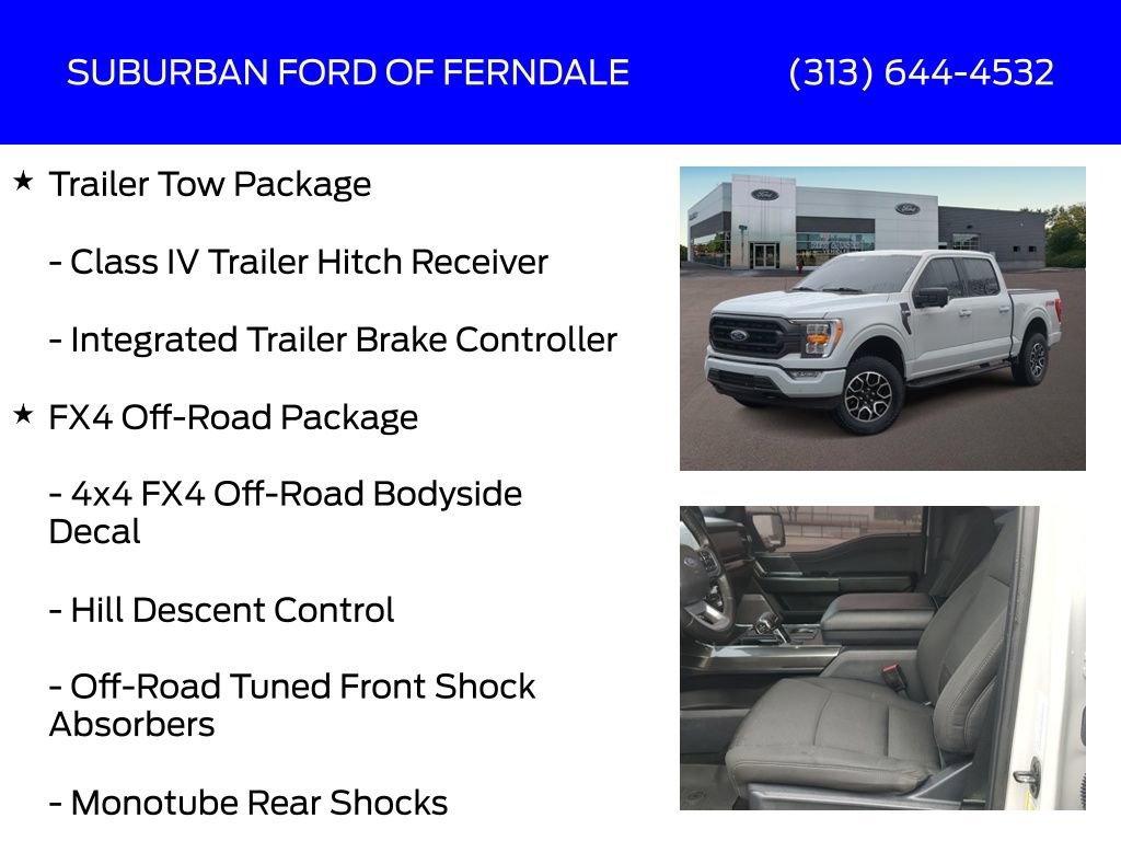 Used 2023 Ford F150 XLT w/ Equipment Group 302A High image 17