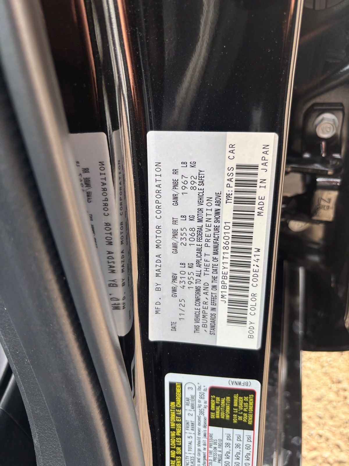 New 2026 MAZDA MAZDA3 2.5 Turbo Sedan w/Premium Plus image 26