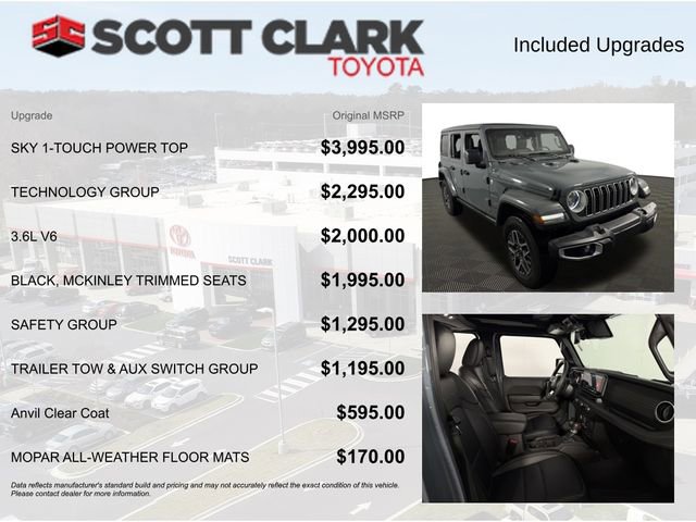 Used 2024 Jeep Wrangler Sahara w/ Technology Group image 4