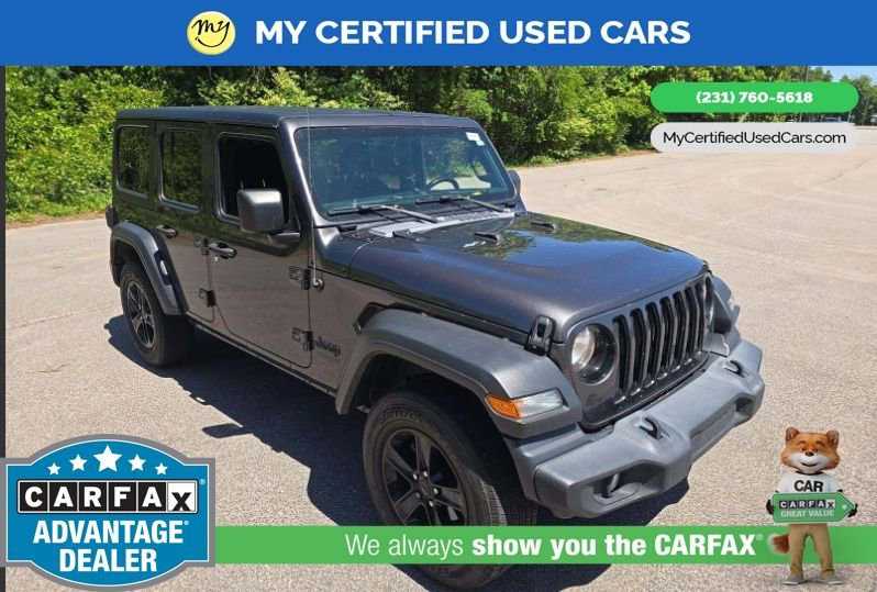 Used 2020 Jeep Wrangler Unlimited Sport AWD/4WD image 2