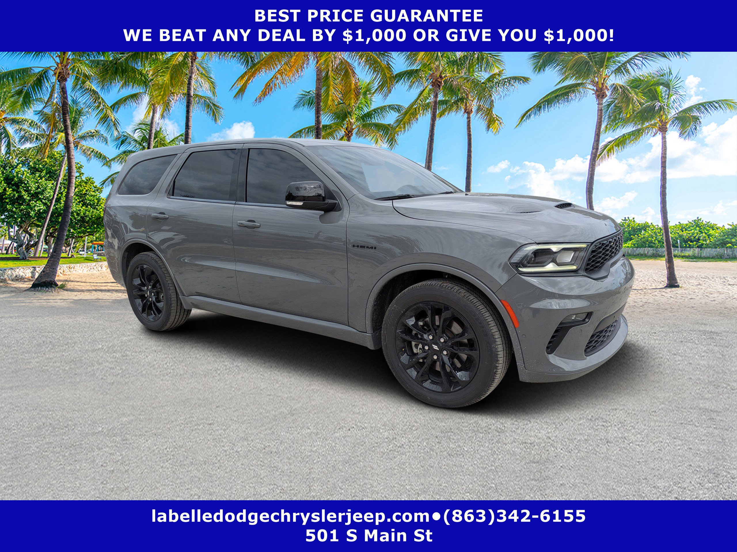 Used 2021 Dodge Durango R/T w/ Blacktop Package image 1