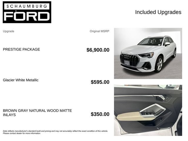 Used 2020 Audi Q3 2.0T Prestige w/ Prestige Package AWD/4WD image 4