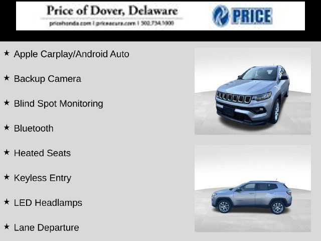 Used 2023 Jeep Compass Latitude AWD/4WD image 2