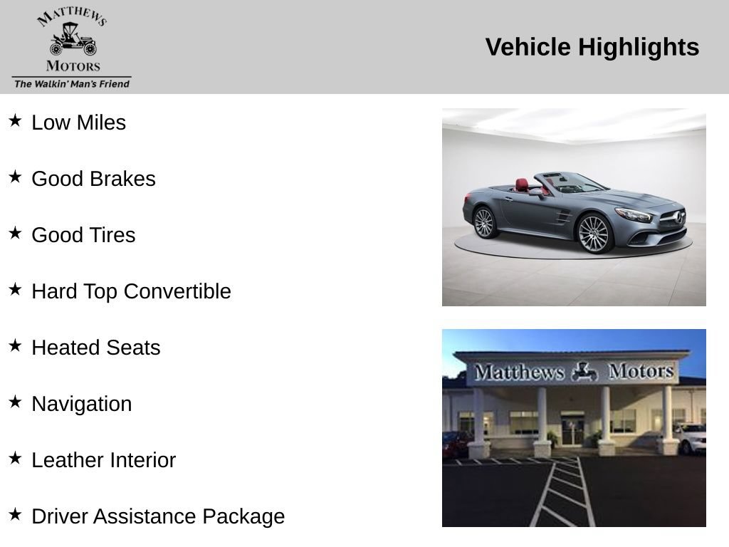 Used 2018 Mercedes-Benz SL 550 image 14