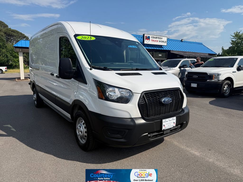 Used 2025 Ford Transit 250 148 Medium Roof Extended AWD w/ Load Area Protection Package image 1