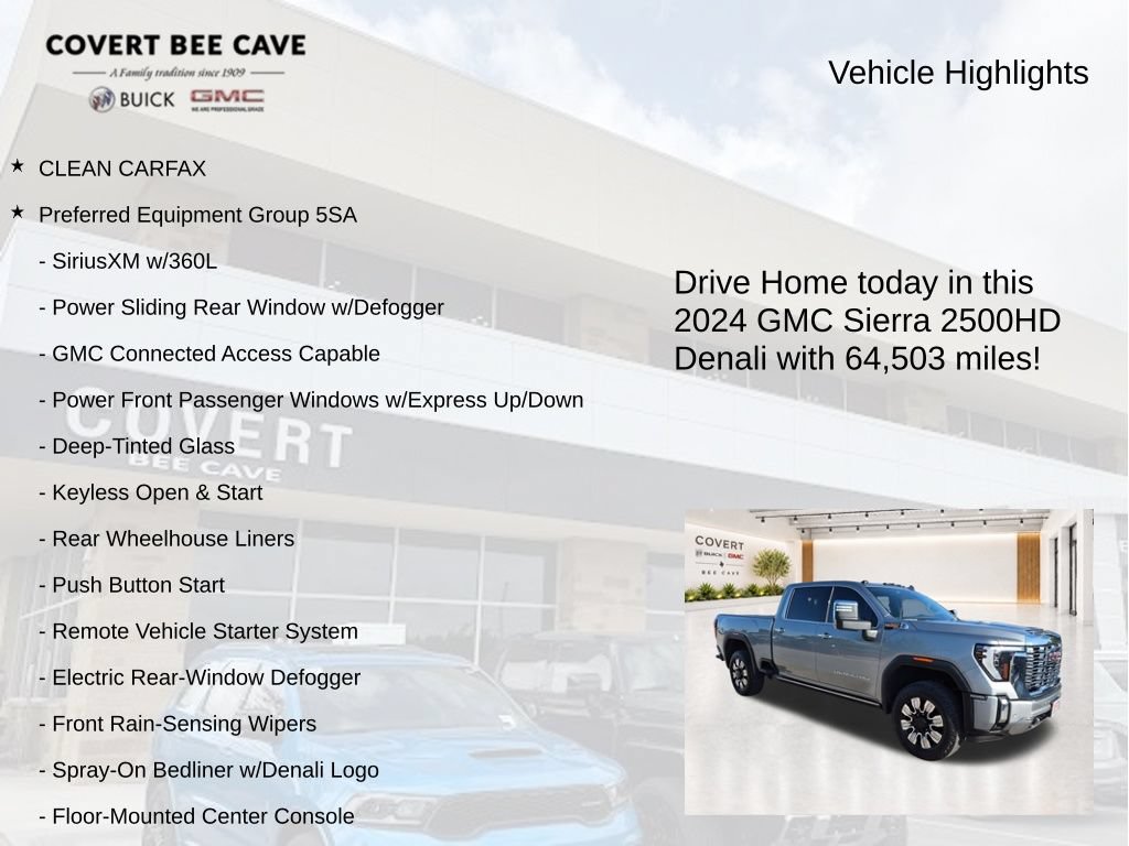 Used 2024 GMC Sierra 2500 Denali w/ Denali Reserve Package AWD/4WD image 6