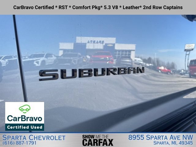 Certified 2025 Chevrolet Suburban RST w/ Comfort Package AWD/4WD image 9