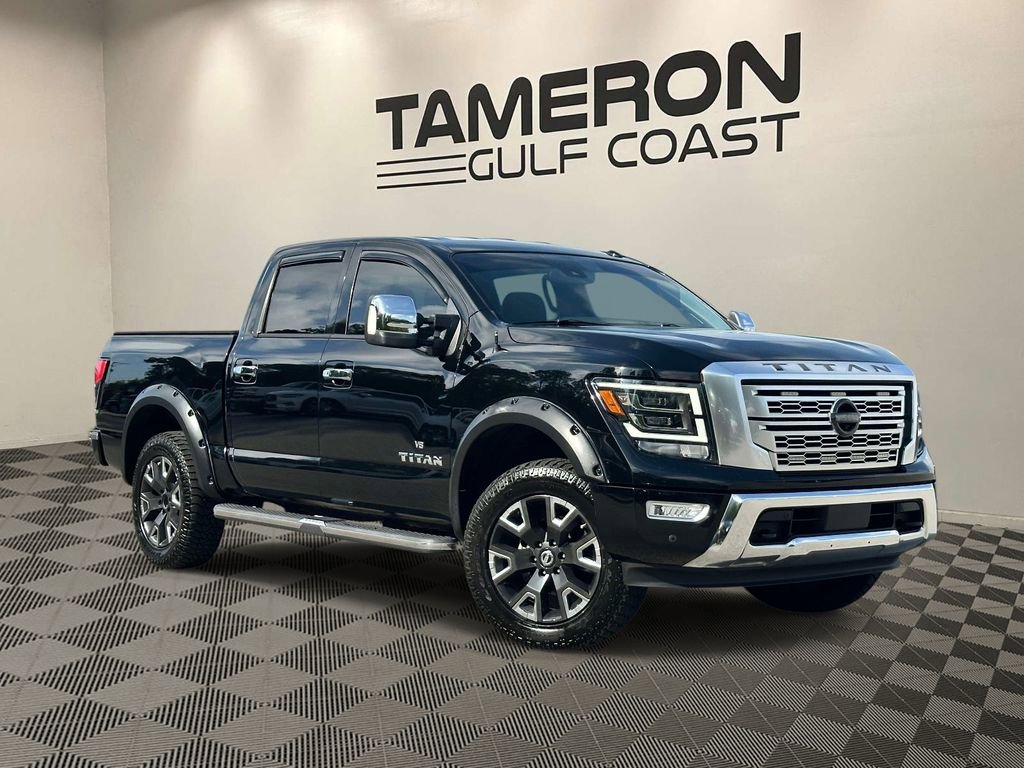 Used 2021 Nissan Titan Platinum Reserve RWD image 1