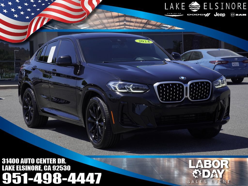 Used 2024 BMW X4 xDrive30i w/ M Sport Package