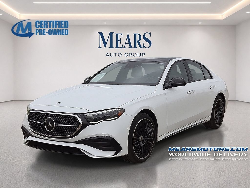 Used 2024 Mercedes-Benz E 350 4MATIC Sedan