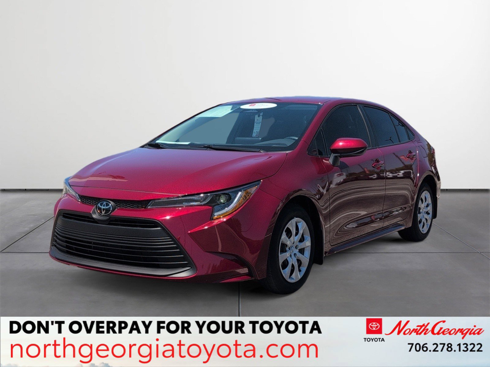 Certified 2025 Toyota Corolla LE FWD image 1