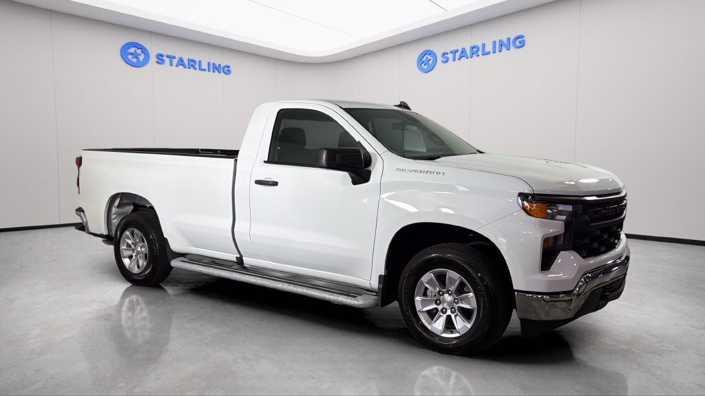Certified 2025 Chevrolet Silverado 1500 W/T RWD image 25